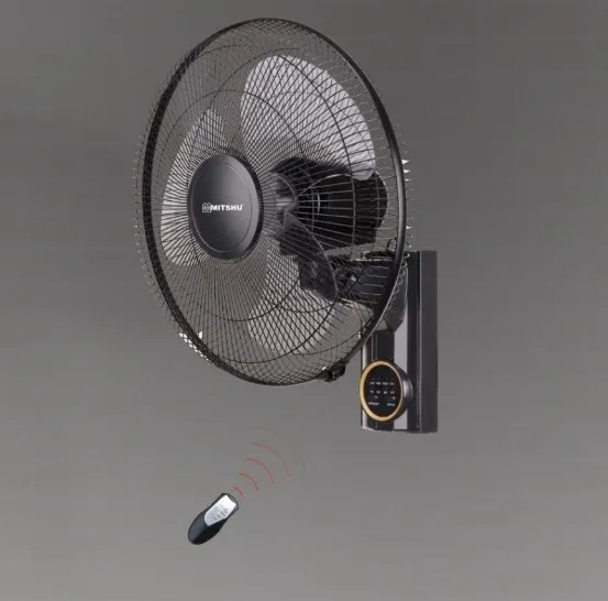 Wall Fan with Remote Control – Adjustable Wall Mounted Fan